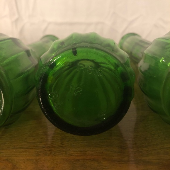 4 Vintage Green Vases CFG PGC CLC - Picture 12 of 13